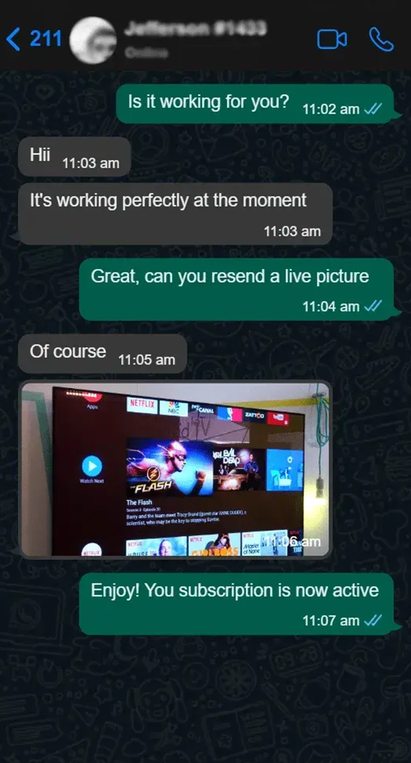 Premium IPTV Service Rating