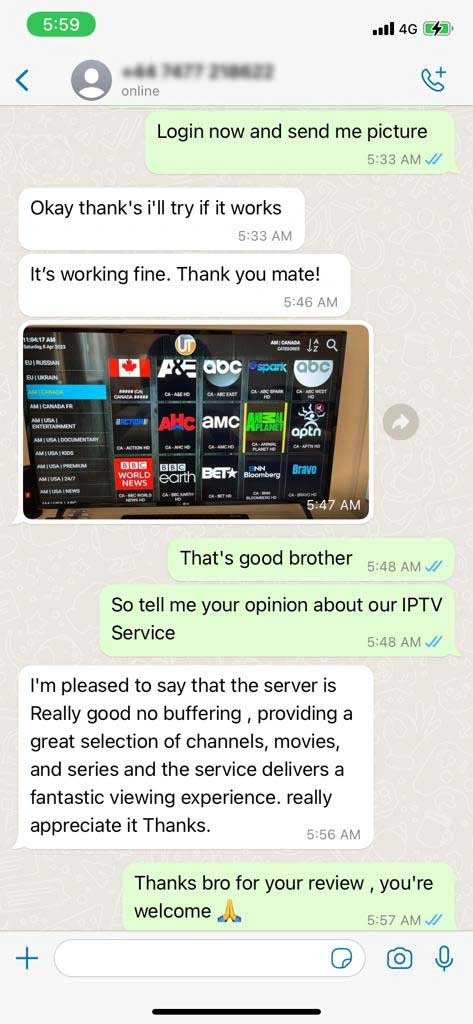 IPTV Free Trial Satisfaction
