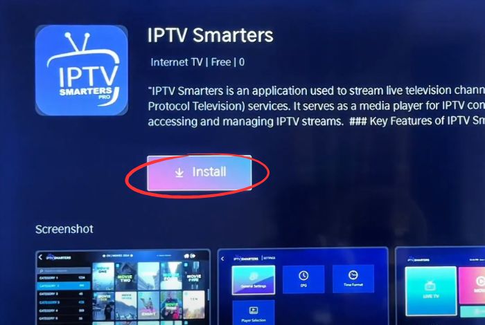 Install IPTV Smarters USB
