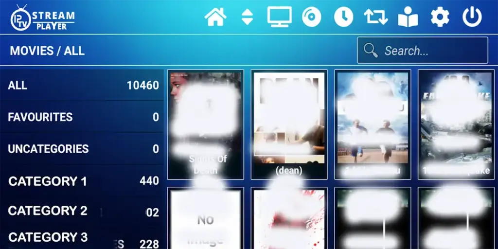 IPTV Stream Player Channels